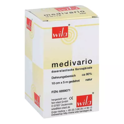 MEDIVARIO Side 10 cmx5 m naturaalne, 1 tk