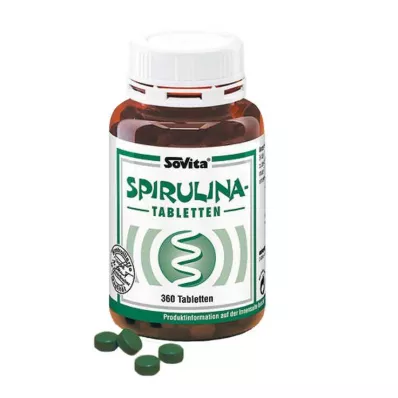 Sovita Spirulina tabletid, 360 tk