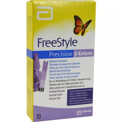 FREESTYLE Precision ß-ketooni vere ketooni testribad, 10 tk