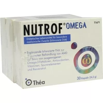 NUTROF Omega kapslid, 3X30 kapslit