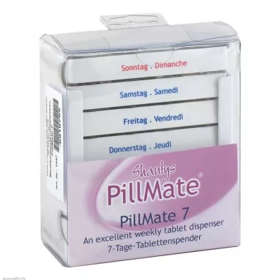 MEDIKAMENTENDISPENSER Pillmate 7, 1 tk