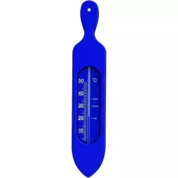 BADETHERMOMETER plastikust sinine, 1 tk
