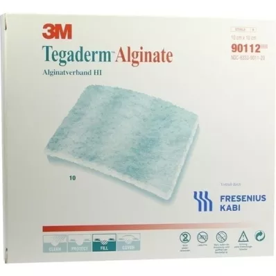 TEGADERM Alginat FK Kompressid 10x10 cm 90112, 10 tk