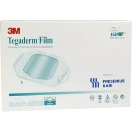 TEGADERM Film 6x7 cm 1624NP, 5 tk