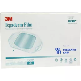 TEGADERM Film 6x7 cm 1624NP, 5 tk