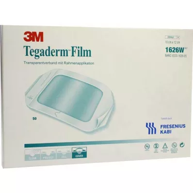 Tegaderm kile 10x12cm 1626W, 50 tk