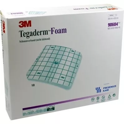 TEGADERM vahukompressioon FK 8,8x8,8 cm 90604, 10 tk