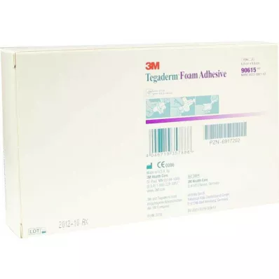 Tegaderm vahtliim FK 6,9x6,9cm crossf.90615, 10 tk