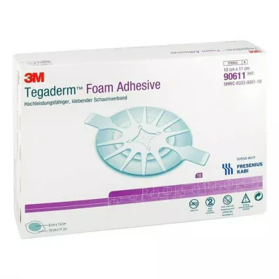 Tegaderm vahtliim FK 10x11cm ovaalne 90611, 10 tk