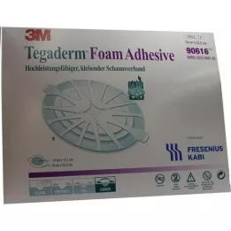 TEGADERM Vahtliim FK 19x22,2 cm ovaalne 90616, 5 tk