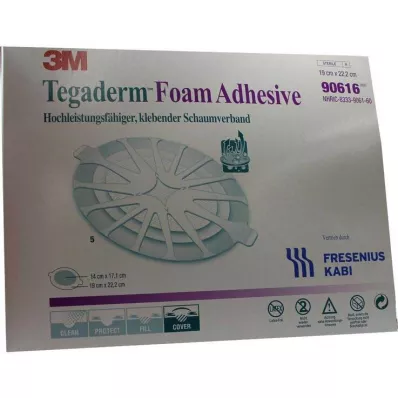 TEGADERM Vahtliim FK 19x22,2 cm ovaalne 90616, 5 tk