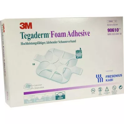 Tegaderm vahtliim FK 8,8x8,8cm 90610, 10 tk