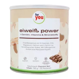 FOR YOU protein power šokolaadipulber, 750 g