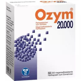 OZYM 20 000 kõvakapslit, 200 tk