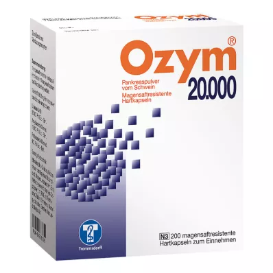 OZYM 20 000 kõvakapslit, 200 tk