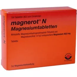 MAGNEROT N Magneesiumi tabletid, 100 tk