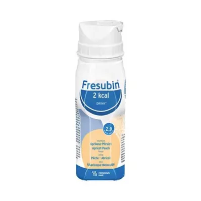 FRESUBIN 2 kcal DRINK Aprikoosi- ja virsikujook, 24X200 ml