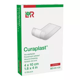 CURAPLAST haavaside tundlik 4x10 cm 1 m, 10 tk