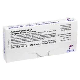 ACIDUM FORMICAE D 6 ampulli, 8 tk