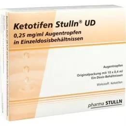 KETOTIFEN Stulln UD Silmatilgad üheannuseline pip., 10X0,4 ml