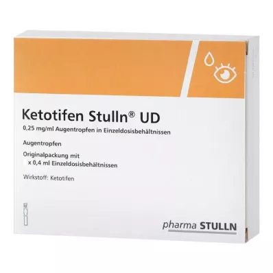 KETOTIFEN Stulln UD Silmatilgad üheannuseline pip., 10X0,4 ml KETOTIFEN Stulln UD Silmatilgad üheannuseline pip., 10X0,4 ml