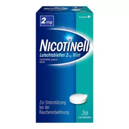 NICOTINELL Pastillid 2 mg piparmünt, 36 tk