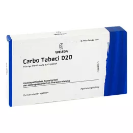 CARBO TABACI D 20 ampulli, 8 tk