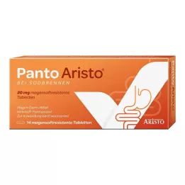 PANTO Aristo kõrvetiste puhul 20 mg enteroaktiivsed tabletid, 14 tk