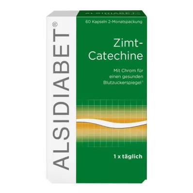 ALSIDIABET Cinnamon Catechins for Diab. type II Kapslid, 60 tk