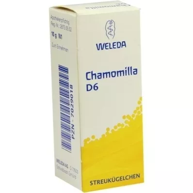 CHAMOMILLA D 6 kapslit, 10 g