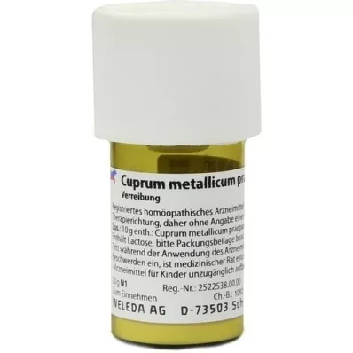 CUPRUM METALLICUM praep.D 20 Trituur, 20 g