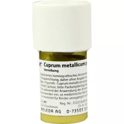 CUPRUM METALLICUM praep.D 30 Trituur, 20 g