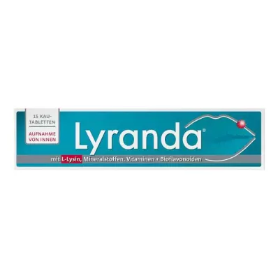 LYRANDA närimistabletid, 15 tk