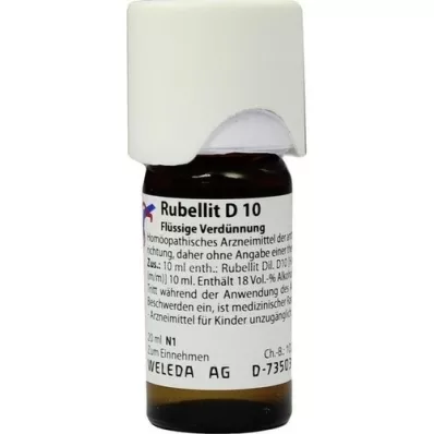 RUBELLIT D 10 Lahjendus, 20 ml
