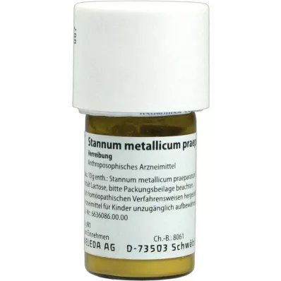 STANNUM METALLICUM praeparatum D 12 trituur, 20 g