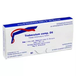 TRABECULUM komp.D 6 ampulli, 8 tk