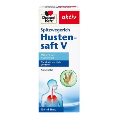 Doppelherz Ribwort Plantain köhasiirup V, 150 ml Doppelherz Ribwort Plantain köhasiirup V, 150 ml