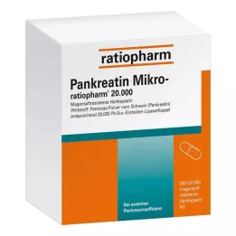 PANKREATIN Micro-ratio.20.000 kõvakapslit, 200 tk