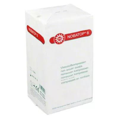NOBATOP 8 kompressi 10x10 cm mittesteriilsed, 200 tk NOBATOP 8 kompressi 10x10 cm mittesteriilsed, 200 tk