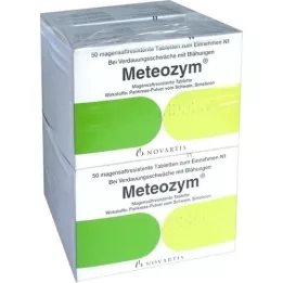 METEOZYM Õhukese polümeerikattega tabletid, 200 tk