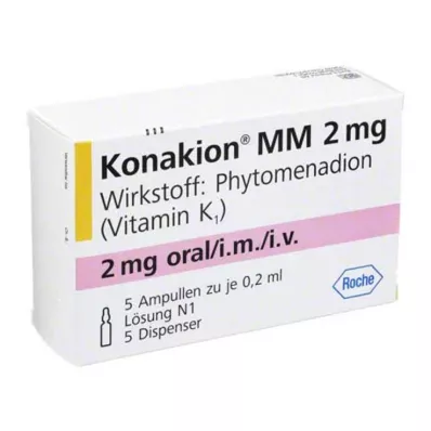 Konakion MM 2 mg lahus, 5 tk