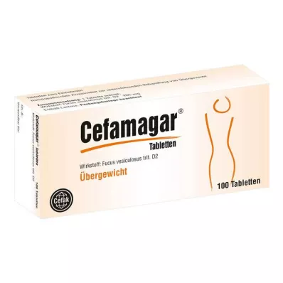 CEFAMAGAR tabletid, 100 tk