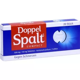 DOPPEL SPALT kompaktsed tabletid, 20 tk