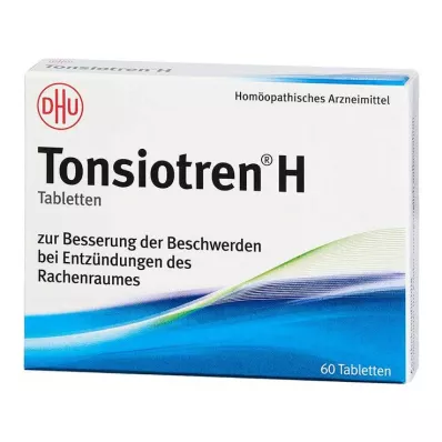 DHU Tonsiotren H tabletid, 60 tk DHU Tonsiotren H tabletid, 60 tk