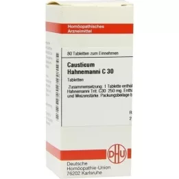CAUSTICUM HAHNEMANNI C 30 tabletti, 80 tk