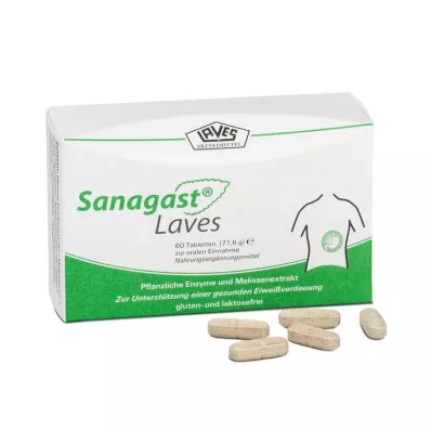 Sanagast Laves tabletid, 60 tk Sanagast Laves tabletid, 60 tk