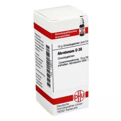 DHU Abrotanum D 30 gloobulid, 10 g