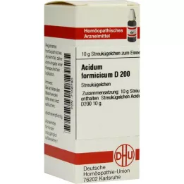 ACIDUM FORMICICUM D 200 kapslit, 10 g
