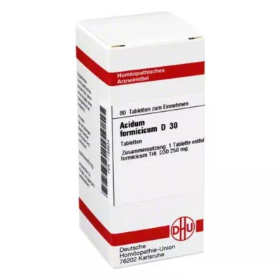 DHU Acidum formicicum D 30 tabletti, 80 tk