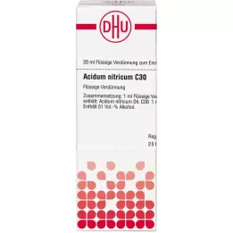 ACIDUM NITRICUM C 30 lahjendus, 20 ml